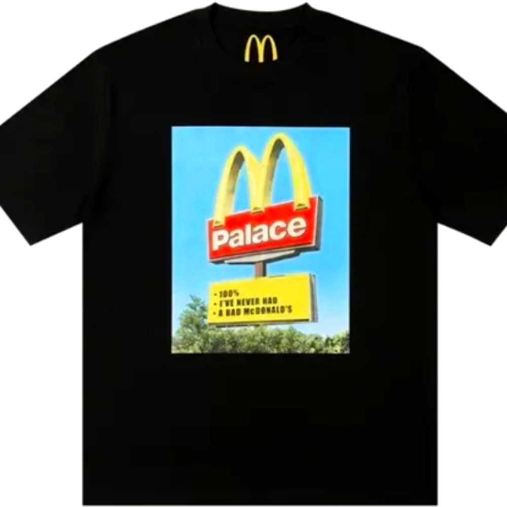 Palace McDonald's collaboration Tshirt NWT